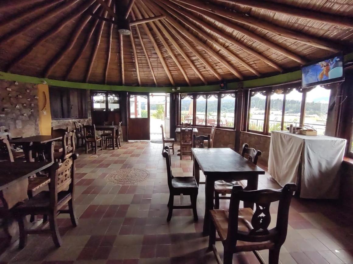 Hotel Cabanas San Cayetano Paipa Exterior foto
